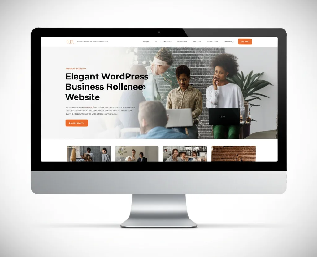Site d'entreprise WordPress