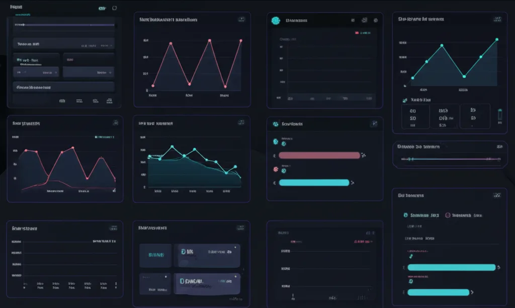 Interface moderne d'une solution SaaS