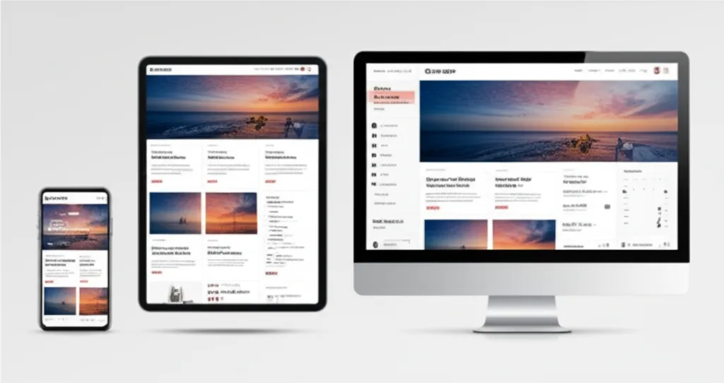 Site web responsive - Affichage multi-appareils