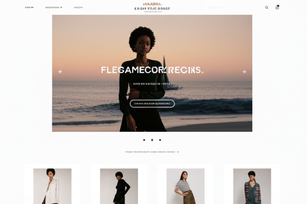 Boutique mode Webflow